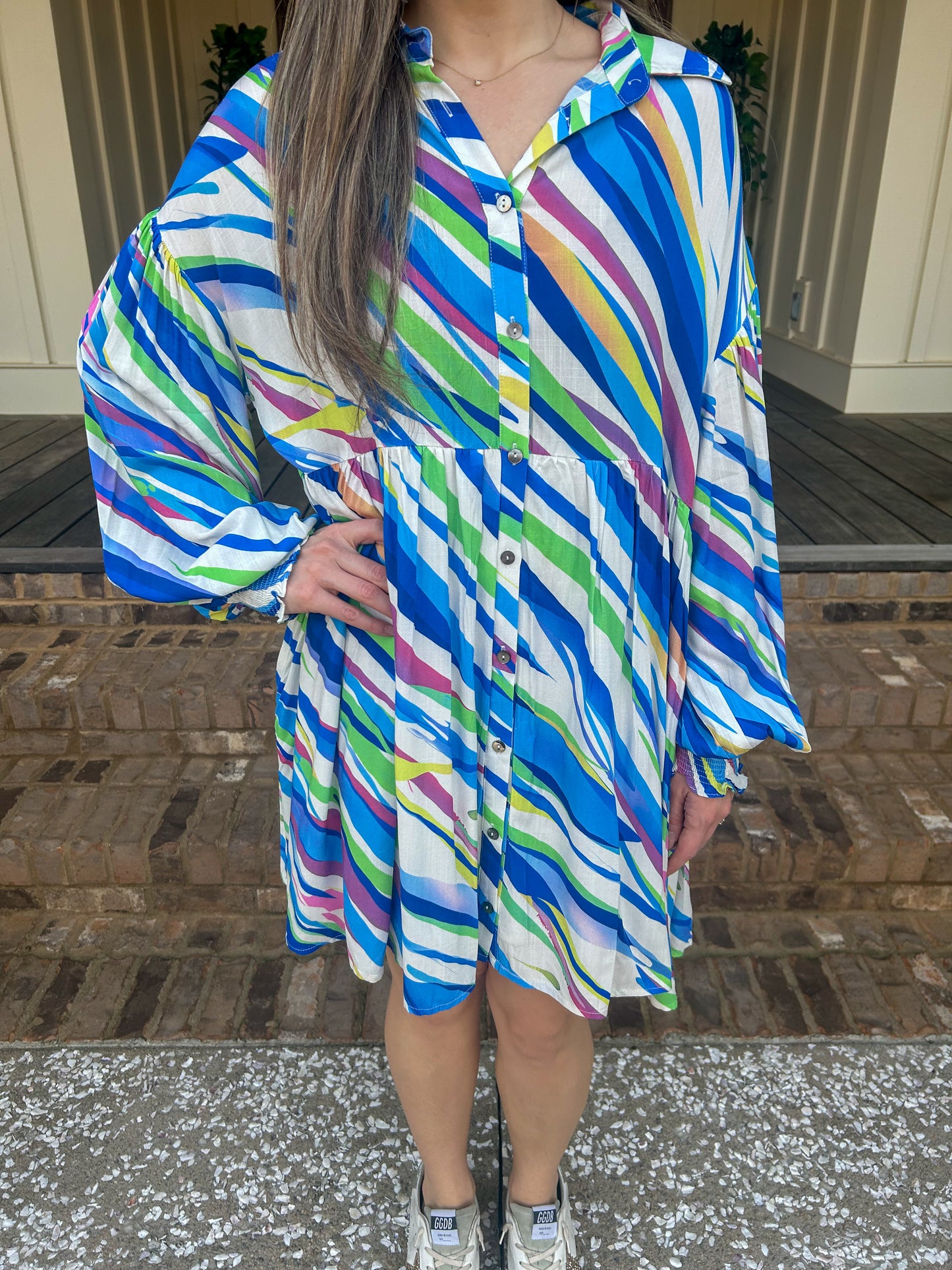 Mason Multi Stripe Dress