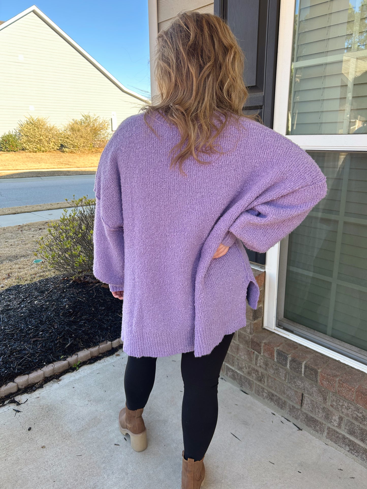 Anything Can Happen V-Neck Sweater