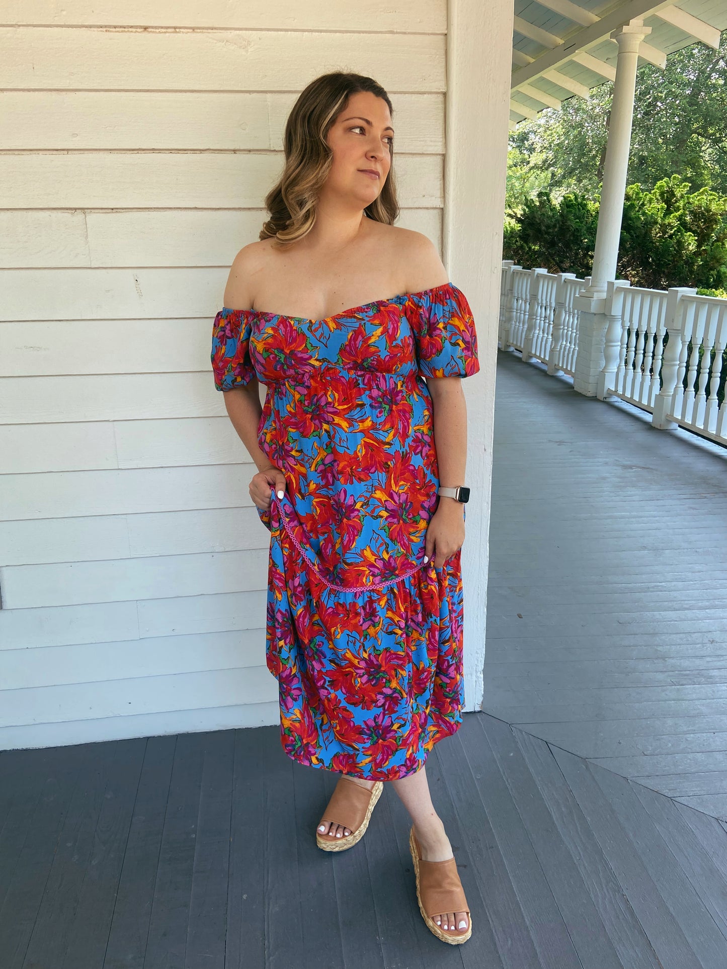 Tropics Midi Dress