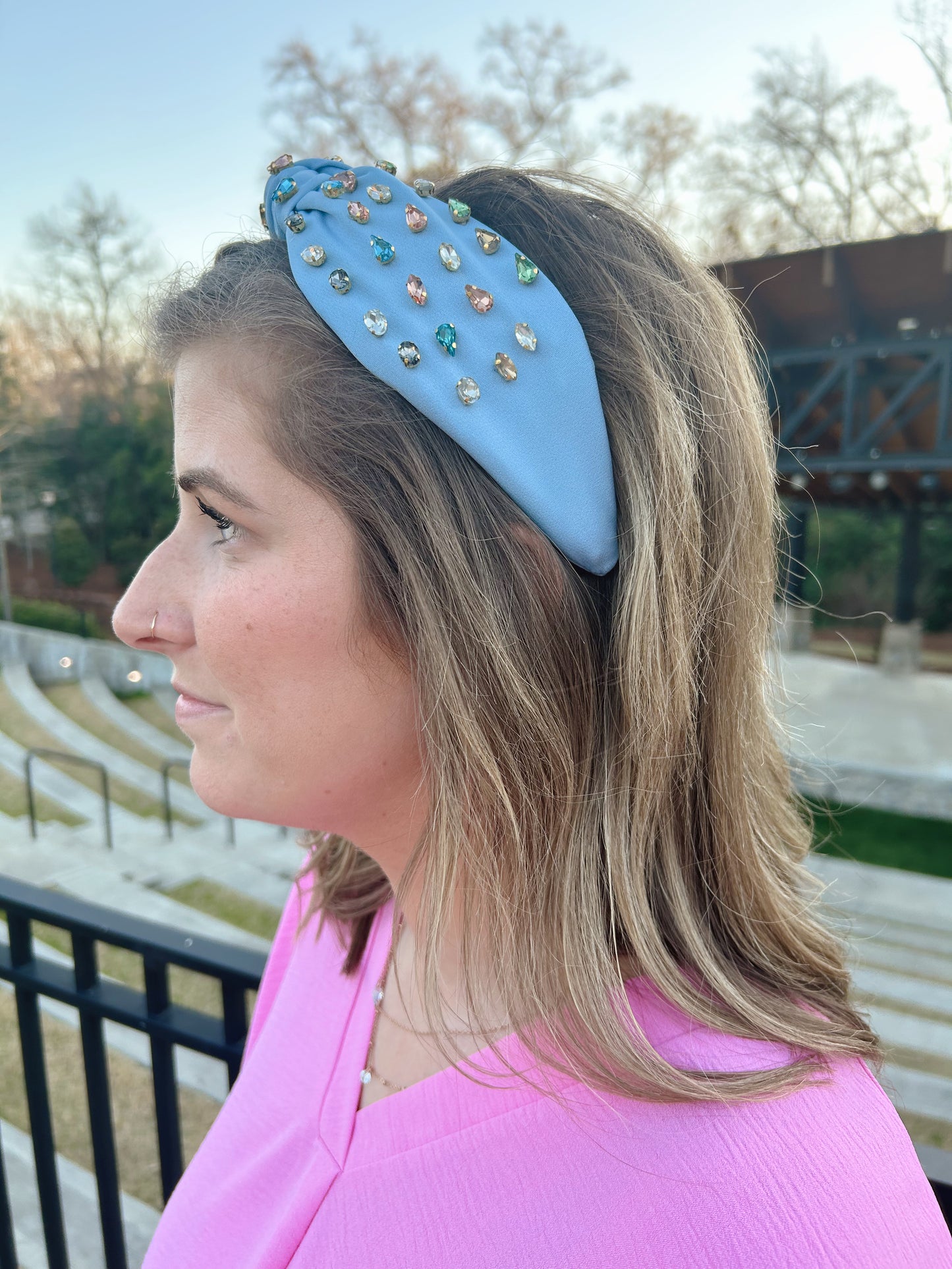 Multi Rhinestone Headband