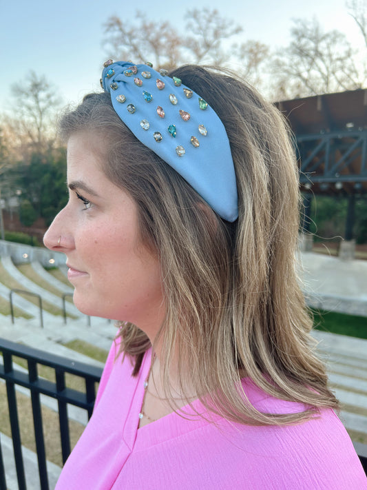 Multi Rhinestone Headband