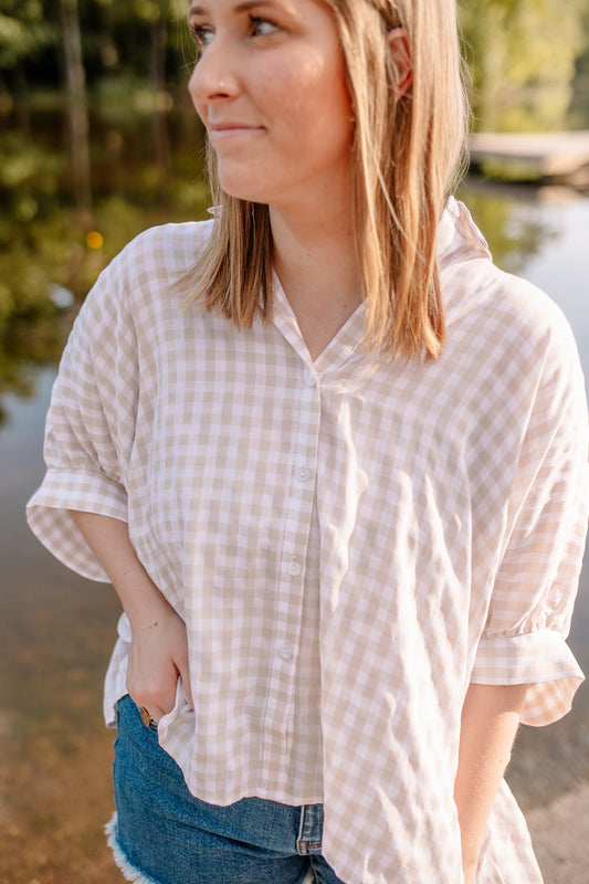 Flowy Button Down Top