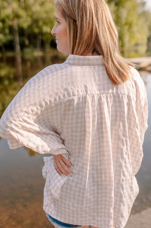 Flowy Button Down Top