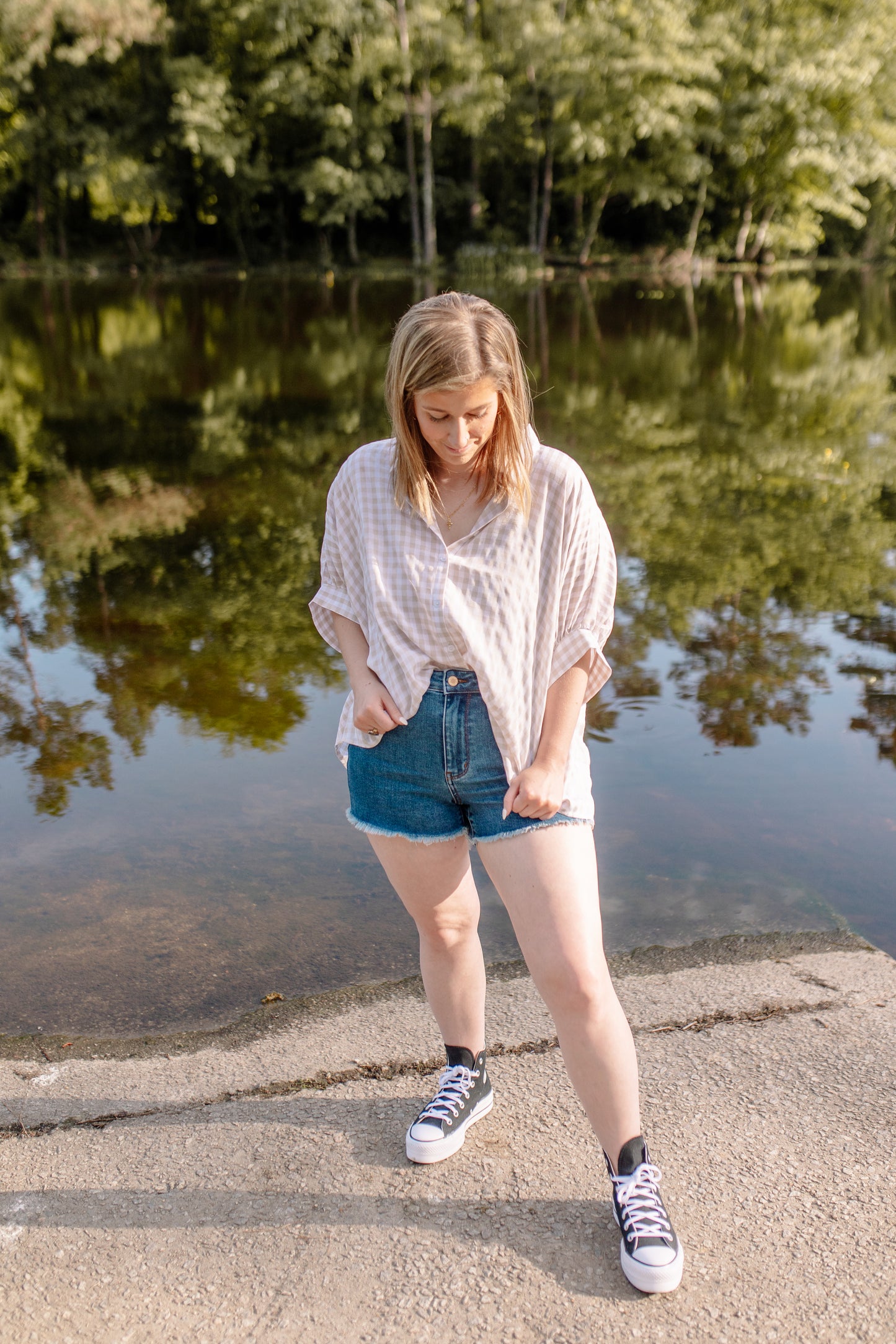 Flowy Button Down Top